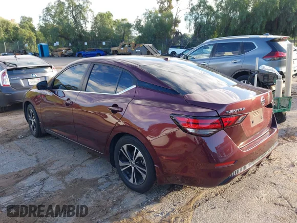 ✅ 2020 Nissan Sentra SV • VIN: 3N1AB8CV0LY258004 • Lot: 44083051. Wystawiony na IAAI z przebiegiem 42 075 mil. Bezpłatny archiwum sprzedaży aukcyjnych z USA i szczegółowy raport historii pojazdu na DreamBid. Zdjęcie 3.