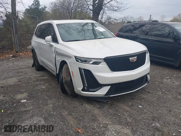 ✅ 2023 Cadillac XT6 AWD Sport • VIN: 1GYKPGRS9PZ108943 • Lot: 44690779. Listed on IAAI with 45,705 mi. Free auction sales archive from the USA and detailed vehicle history report at DreamBid. Image 1.