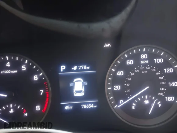 ✅ 2019 Hyundai Tucson SE • VIN: KM8J23A44KU887806 • Lot: 43936334. Wystawiony na IAAI z przebiegiem 78 654 mil. Bezpłatny archiwum sprzedaży aukcyjnych z USA i szczegółowy raport historii pojazdu na DreamBid. Zdjęcie 7.