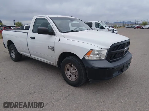 ✅ 2019 Ram 1500 Tradesman • VIN: 3C6JR6DG3KG504004 • Lot: 45048035. Listed on IAAI with 47,551 mi. Free auction sales archive from the USA and detailed vehicle history report at DreamBid. Image 1.