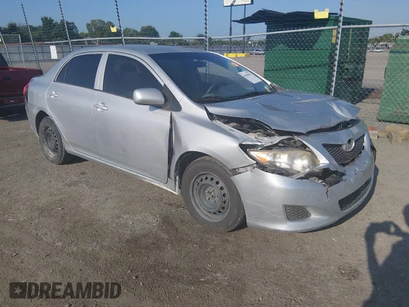 ✅ 2009 Toyota Corolla LE • VIN: 2T1BU40E59C126468 • Lot: 45590037. Wystawiony na IAAI z przebiegiem 208 237 mil. Bezpłatny archiwum sprzedaży aukcyjnych z USA i szczegółowy raport historii pojazdu na DreamBid. Zdjęcie 1.