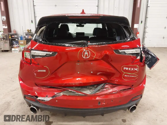 ✅ 2020 Acura RDX w/A-Spec Pkg • VIN: 5J8TC2H67LL040461 • Lot: 44987716. Listed on IAAI with 32,896 mi. Free auction sales archive from the USA and detailed vehicle history report at DreamBid. Image 6.