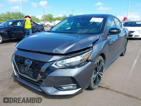 ✅ 2023 Nissan Sentra SR • VIN: 3N1AB8DV1PY275561 • Lot: 44392323. Wystawiony na IAAI z przebiegiem 28 006 mil. Bezpłatny archiwum sprzedaży aukcyjnych z USA i szczegółowy raport historii pojazdu na DreamBid. Zdjęcie 6.