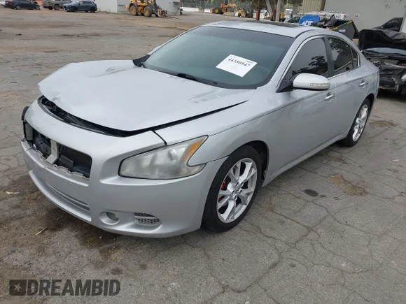 ✅ 2013 Nissan Maxima SV • VIN: 1N4AA5AP4DC831926 • Lot: 44350547. Listed on IAAI with 166,314 mi. Free auction sales archive from the USA and detailed vehicle history report at DreamBid. Image 2.