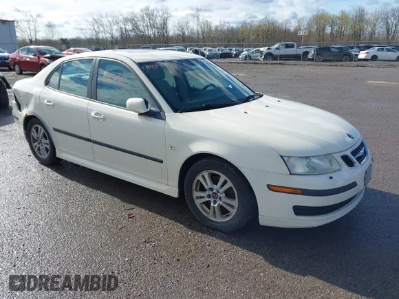✅ 2006 Saab 9-3 • VIN: YS3FD49Y761130027 • Lot: 44830562. Wystawiony na IAAI z przebiegiem 127 492 mil. Bezpłatny archiwum sprzedaży aukcyjnych z USA i szczegółowy raport historii pojazdu na DreamBid. Zdjęcie 1.