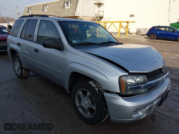 ✅ 2008 Chevrolet TrailBlazer Fleet 2FL • VIN: 1GNDT13S082254083 • Лот: 44077410. Опубліковано раніше на IAAI з пробігом 147 191 миль. Безкоштовний доступ до архіву аукціонних продажів зі США та докладний звіт про історію автомобіля на DreamBid. Зображення 1.