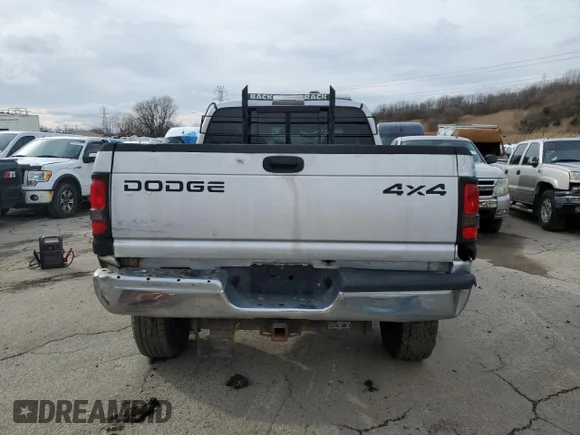 ✅ 2001 Dodge 2500 • VIN: 1B7KF23Z31J518032 • Lot: 51290044. Listed on Copart with 168,077 mi. Free auction sales archive from the USA and detailed vehicle history report at DreamBid. Image 6.
