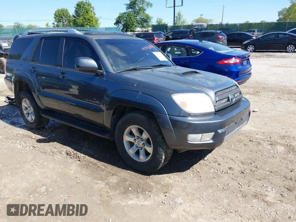 ✅ 2005 Toyota 4Runner SR5 • VIN: JTEBU14RX50071060 • Lot: 45068037. Listed on IAAI with 264,391 mi. Free auction sales archive from the USA and detailed vehicle history report at DreamBid. Image 1.