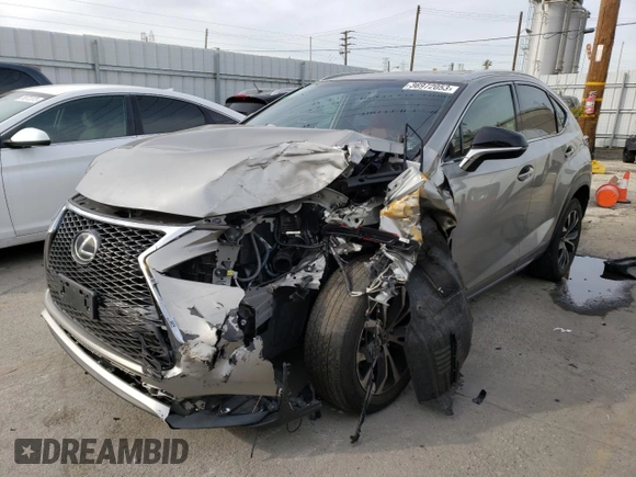 ✅ 2017 Lexus NX 200t • VIN: JTJYARBZ7H2080412 • Lot: 36972053. Wystawiony na Copart z przebiegiem 58 279 mil. Bezpłatny archiwum sprzedaży aukcyjnych z USA i szczegółowy raport historii pojazdu na DreamBid. Zdjęcie 1.
