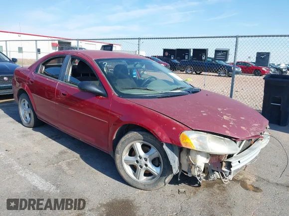 ✅ 2006 Dodge Stratus SXT • VIN: 1B3EL46X16N106219 • Lot: 43104008. Listed on IAAI with 217,890 mi. Free auction sales archive from the USA and detailed vehicle history report at DreamBid. Image 1.
