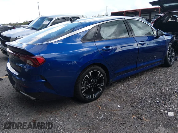 ✅ 2022 Kia K5 GT-Line • VIN: 5XXG64J27NG098809 • Лот: 45194389. Опубліковано раніше на IAAI з пробігом 77 636 миль. Безкоштовний доступ до архіву аукціонних продажів зі США та докладний звіт про історію автомобіля на DreamBid. Зображення 4.