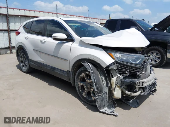 ✅ 2019 Honda CR-V EX • VIN: 5J6RW1H50KA014810 • Лот: 45452289. Опубліковано раніше на IAAI з пробігом 166 274 миль. Безкоштовний доступ до архіву аукціонних продажів зі США та докладний звіт про історію автомобіля на DreamBid. Зображення 1.