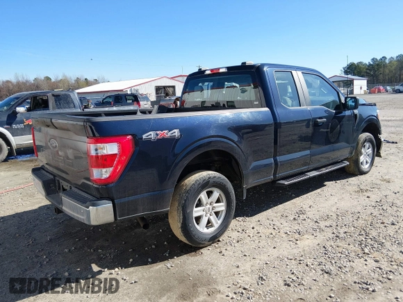✅ 2022 Ford F-150 XL • VIN: 1FTEX1EB9NKD25808 • Lot: 44025252. Wystawiony na IAAI z przebiegiem 35 085 mil. Bezpłatny archiwum sprzedaży aukcyjnych z USA i szczegółowy raport historii pojazdu na DreamBid. Zdjęcie 4.