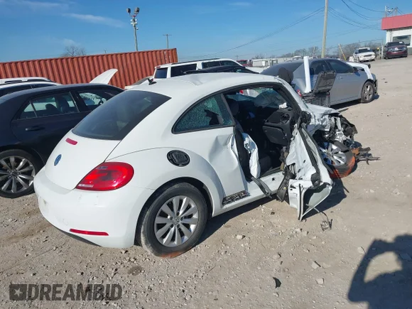 ✅ 2015 Volkswagen Beetle 1.8T • VIN: 3VWF17AT0FM654766 • Lot: 43968435. Listed on IAAI with 93,851 mi. Free auction sales archive from the USA and detailed vehicle history report at DreamBid. Image 4.