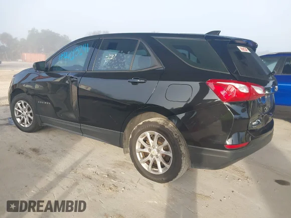 ✅ 2019 Chevrolet Equinox LS • VIN: 2GNAXHEV5K6106397 • Lot: 44013241. Wystawiony na IAAI z przebiegiem 278 285 mil. Bezpłatny archiwum sprzedaży aukcyjnych z USA i szczegółowy raport historii pojazdu na DreamBid. Zdjęcie 3.