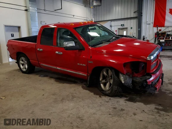 ✅ 2008 Dodge 1500 ST • VIN: 1D7HU18208J107029 • Lot: 48627976. Wystawiony na Copart z przebiegiem 149 306 mil. Bezpłatny archiwum sprzedaży aukcyjnych z USA i szczegółowy raport historii pojazdu na DreamBid. Zdjęcie 4.