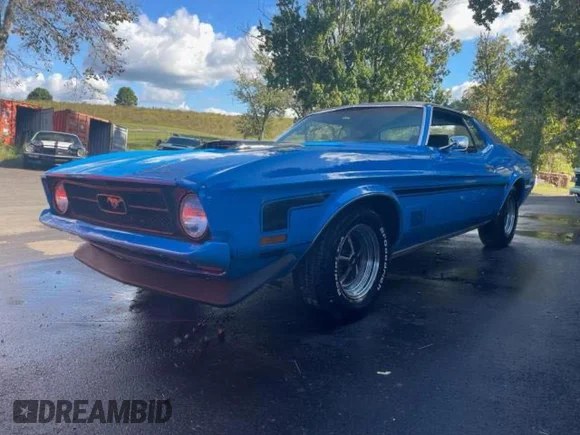 ✅ 1972 Ford Mustang • VIN: 2F01F221950 • Lot: 85366285. Wystawiony na Copart z przebiegiem 74 623 mil. Bezpłatny archiwum sprzedaży aukcyjnych z USA i szczegółowy raport historii pojazdu na DreamBid. Zdjęcie 1.