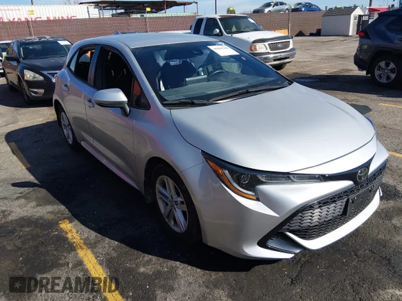 ✅ 2022 Toyota Corolla SE • VIN: JTND4MBEXN3179428 • Lot: 44480788. Listed on IAAI with 24,383 mi. Free auction sales archive from the USA and detailed vehicle history report at DreamBid. Image 1.