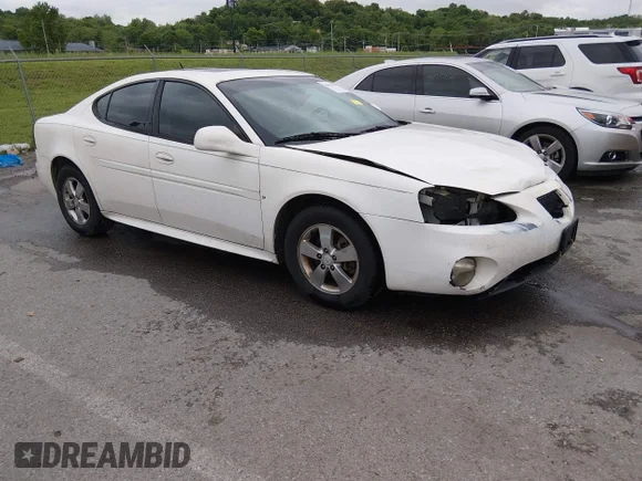 ✅ 2008 Pontiac Grand Prix • VIN: 2G2WP552881117438 • Лот: 44964151. Опубліковано раніше на IAAI з пробігом 263 558 миль. Безкоштовний доступ до архіву аукціонних продажів зі США та докладний звіт про історію автомобіля на DreamBid. Зображення 1.