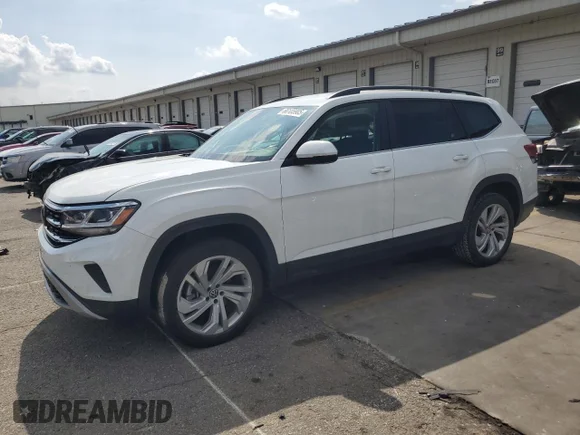 ✅ 2022 Volkswagen Atlas SE • VIN: 1V2HR2CA6NC517428 • Лот: 66105905. Опубликован ранее на Copart с пробегом 76 507 миль. Бесплатный доступ к архиву аукционных продаж из США и подробный отчёт об истории автомобиля на DreamBid. Изображение 1.