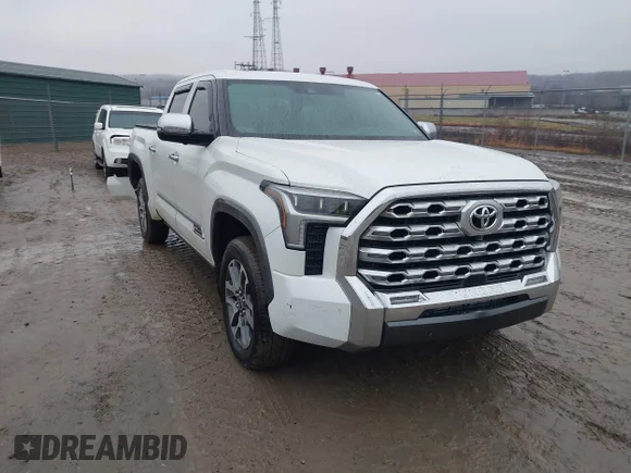 ✅ 2022 Toyota Tundra 1794 Edition • VIN: 5TFMA5DB1NX030601 • Лот: 44018168. Опубликован ранее на IAAI с пробегом 34 760 миль. Бесплатный доступ к архиву аукционных продаж из США и подробный отчёт об истории автомобиля на DreamBid. Изображение 1.