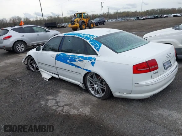 ✅ 2009 Audi A8 4.2L • VIN: WAUMV94EX9N008617 • Lot: 41961408. Wystawiony na IAAI z przebiegiem Nie podano. Bezpłatny archiwum sprzedaży aukcyjnych z USA i szczegółowy raport historii pojazdu na DreamBid. Zdjęcie 3.