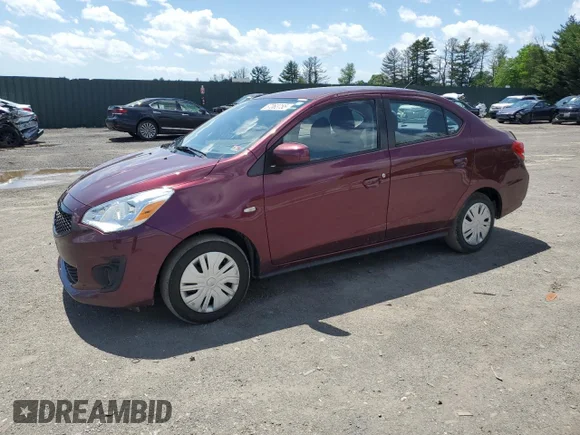 ✅ 2020 Mitsubishi Mirage ES • VIN: ML32F3FJ8LHF01352 • Лот: 57063755. Опубліковано раніше на Copart з пробігом 55 965 миль. Безкоштовний доступ до архіву аукціонних продажів зі США та докладний звіт про історію автомобіля на DreamBid. Зображення 1.
