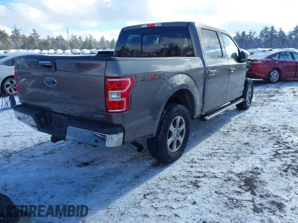 ✅ 2019 Ford F-150 XLT • VIN: 1FTEW1EP0KFB55678 • Lot: 44113882. Listed on IAAI with 110,250 mi. Free auction sales archive from the USA and detailed vehicle history report at DreamBid. Image 4.
