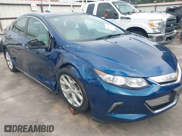 ✅ 2019 Chevrolet Volt Premier • VIN: 1G1RB6S59KU126553 • Lot: 42395375. Wystawiony na IAAI z przebiegiem 77 678 mil. Bezpłatny archiwum sprzedaży aukcyjnych z USA i szczegółowy raport historii pojazdu na DreamBid. Zdjęcie 1.