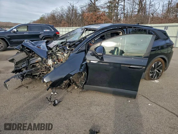 ✅ 2021 Volkswagen ID.4 Pro S • VIN: WVGGNPE24MP057300 • Лот: 95020535. Опубліковано раніше на Copart з пробігом 37 582 миль. Безкоштовний доступ до архіву аукціонних продажів зі США та докладний звіт про історію автомобіля на DreamBid. Зображення 1.