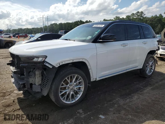 ✅ 2022 Jeep Grand Cherokee Summit • VIN: 1C4RJGEGXN8618888 • Лот: 65561415. Опубліковано раніше на Copart з пробігом 58 584 миль. Безкоштовний доступ до архіву аукціонних продажів зі США та докладний звіт про історію автомобіля на DreamBid. Зображення 1.