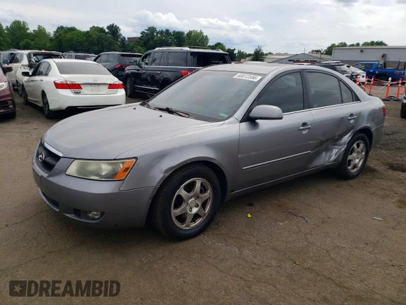 ✅ 2006 Hyundai Sonata GLS • VIN: 5NPEU46F06H061664 • Лот: 60072556. Опубликован ранее на Copart с пробегом 129 644 миль. Бесплатный доступ к архиву аукционных продаж из США и подробный отчёт об истории автомобиля на DreamBid. Изображение 1.