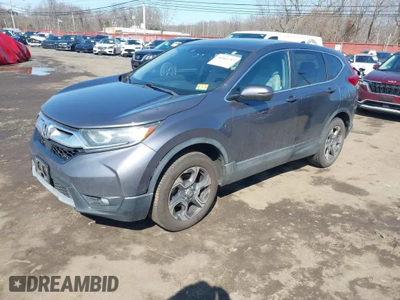 ✅ 2017 Honda CR-V EX-L • VIN: 2HKRW2H8XHH601295 • Lot: 44564757. Listed on IAAI with 228,393 mi. Free auction sales archive from the USA and detailed vehicle history report at DreamBid. Image 2.