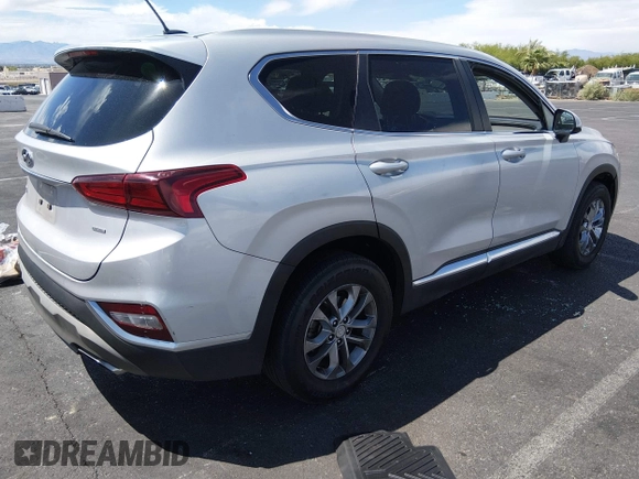 ✅ 2019 Hyundai Santa Fe SE • VIN: 5NMS2CAD1KH096567 • Lot: 44960511. Wystawiony na IAAI z przebiegiem 167 674 mil. Bezpłatny archiwum sprzedaży aukcyjnych z USA i szczegółowy raport historii pojazdu na DreamBid. Zdjęcie 4.