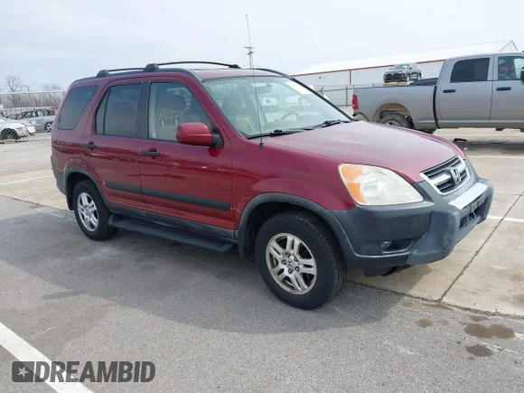 ✅ 2004 Honda CR-V EX • VIN: JHLRD78824C023897 • Lot: 44733679. Listed on IAAI with 247,430 mi. Free auction sales archive from the USA and detailed vehicle history report at DreamBid. Image 1.