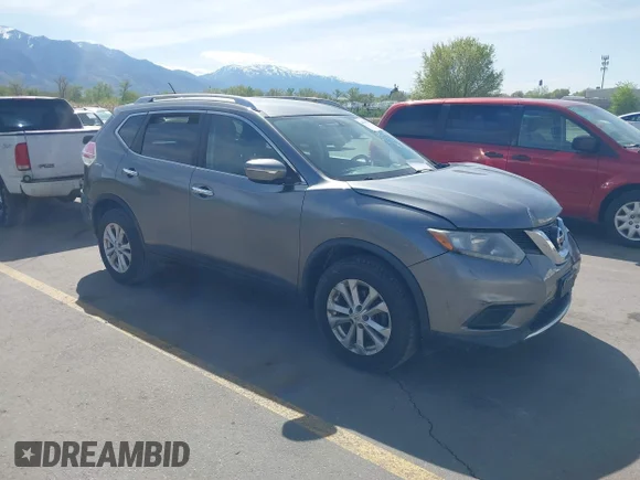 ✅ 2015 Nissan Rogue S • VIN: KNMAT2MV8FP508407 • Lot: 44794524. Listed on IAAI with 88,571 mi. Free auction sales archive from the USA and detailed vehicle history report at DreamBid. Image 1.