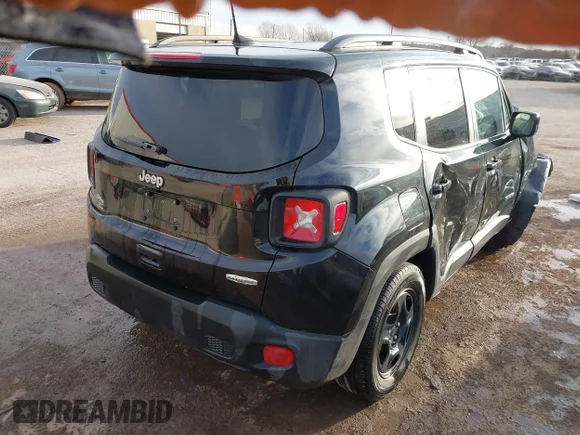 ✅ 2019 Jeep Renegade Altitude • VIN: ZACNJABB7KPK08149 • Lot: 43905254. Listed on IAAI with 149,037 mi. Free auction sales archive from the USA and detailed vehicle history report at DreamBid. Image 4.