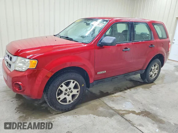 ✅ 2008 Ford Escape XLS • VIN: 1FMCU02ZX8KB03015 • Lot: 52050166. Wystawiony na Copart z przebiegiem 162 142 mil. Bezpłatny archiwum sprzedaży aukcyjnych z USA i szczegółowy raport historii pojazdu na DreamBid. Zdjęcie 1.
