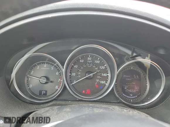 ✅ 2013 Mazda CX-5 Grand Touring • VIN: JM3KE4DE7D0108054 • Lot: 47706896. Listed on Copart with 174,659 mi. Free auction sales archive from the USA and detailed vehicle history report at DreamBid. Image 9.