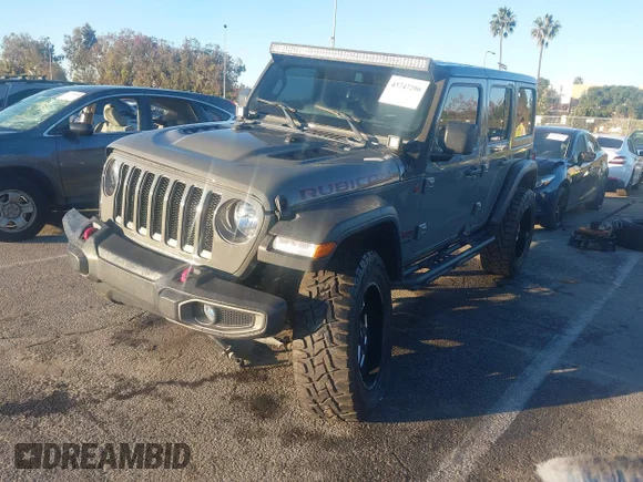 ✅ 2019 Jeep Wrangler Unlimited Rubicon • VIN: 1C4HJXFN9KW688947 • Lot: 43747206. Wystawiony na IAAI z przebiegiem 22 531 mil. Bezpłatny archiwum sprzedaży aukcyjnych z USA i szczegółowy raport historii pojazdu na DreamBid. Zdjęcie 18.