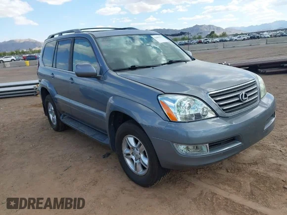✅ 2004 Lexus GX 470 • VIN: JTJBT20X540051909 • Lot: 42083375. Wystawiony na IAAI z przebiegiem 191 974 mil. Bezpłatny archiwum sprzedaży aukcyjnych z USA i szczegółowy raport historii pojazdu na DreamBid. Zdjęcie 1.