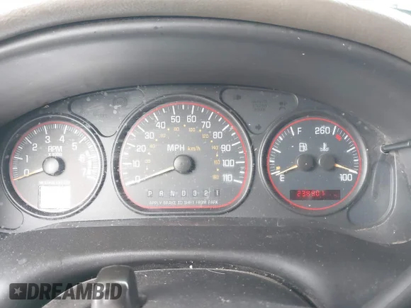 ✅ 2003 Pontiac Montana w/1SE Pkg • VIN: 1GMDX13E83D138243 • Lot: 44535628. Wystawiony na IAAI z przebiegiem 238 901 mil. Bezpłatny archiwum sprzedaży aukcyjnych z USA i szczegółowy raport historii pojazdu na DreamBid. Zdjęcie 7.