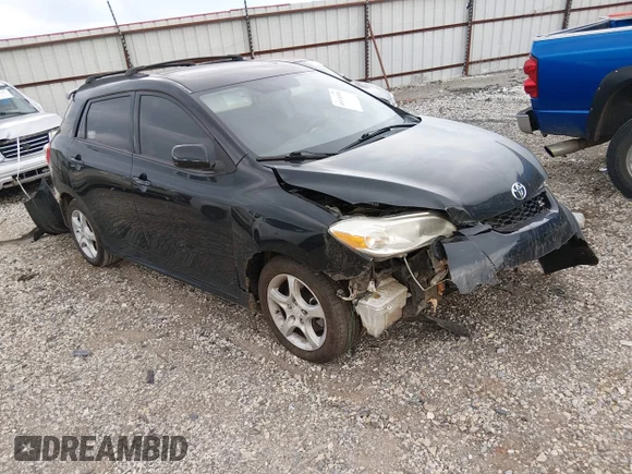✅ 2010 Toyota Matrix S • VIN: 2T1KE4EE2AC037564 • Lot: 45118398. Listed on IAAI with 98,350 mi. Free auction sales archive from the USA and detailed vehicle history report at DreamBid. Image 1.