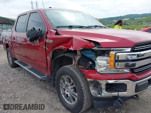 ✅ 2018 Ford F-150 XL • VIN: 1FTEW1EP9JFB10401 • Lot: 42388428. Listed on IAAI with 55,148 mi. Free auction sales archive from the USA and detailed vehicle history report at DreamBid. Image 6.