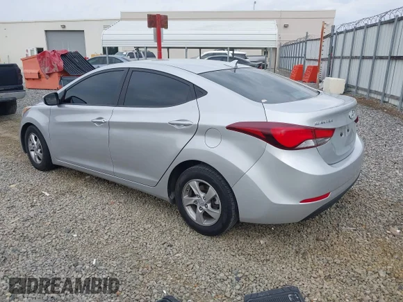 ✅ 2014 Hyundai Elantra SE • VIN: KMHDH4AE8EU097505 • Lot: 42202935. Wystawiony na IAAI z przebiegiem 144 035 mil. Bezpłatny archiwum sprzedaży aukcyjnych z USA i szczegółowy raport historii pojazdu na DreamBid. Zdjęcie 3.