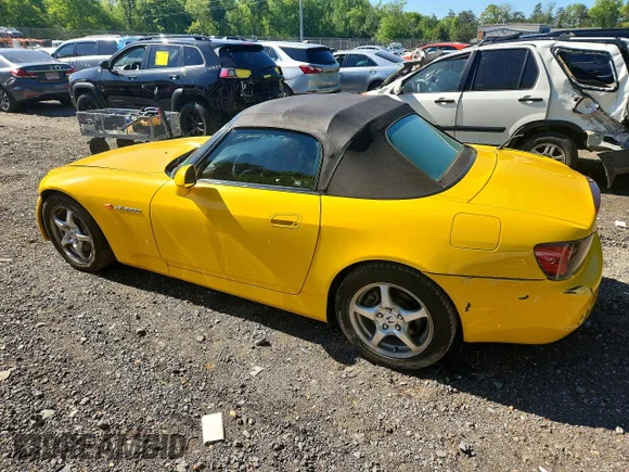 ✅ 2001 Honda S2000 • VIN: JHMAP11491T009379 • Lot: 50702766. Listed on Copart with 86,718 mi. Free auction sales archive from the USA and detailed vehicle history report at DreamBid. Image 2.