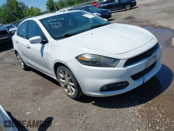 ✅ 2013 Dodge Dart SXT • VIN: 1C3CDFBAXDD346165 • Lot: 44878894. Listed on IAAI with Not provided. Free auction sales archive from the USA and detailed vehicle history report at DreamBid. Image 1.