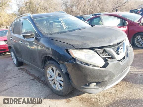 ✅ 2014 Nissan Rogue S • VIN: 5N1AT2MT3EC752241 • Lot: 44275799. Wystawiony na IAAI z przebiegiem 183 343 mil. Bezpłatny archiwum sprzedaży aukcyjnych z USA i szczegółowy raport historii pojazdu na DreamBid. Zdjęcie 1.