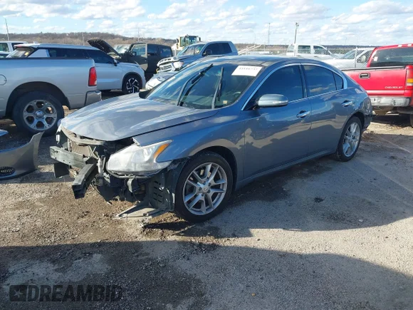✅ 2011 Nissan Maxima SV • VIN: 1N4AA5AP8BC827147 • Lot: 44116737. Listed on IAAI with 117,268 mi. Free auction sales archive from the USA and detailed vehicle history report at DreamBid. Image 2.