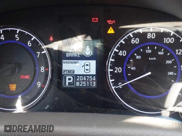 ✅ 2012 Infiniti G37 Journey • VIN: JN1CV6AP8CM627686 • Lot: 44148665. Listed on IAAI with 204,754 mi. Free auction sales archive from the USA and detailed vehicle history report at DreamBid. Image 7.
